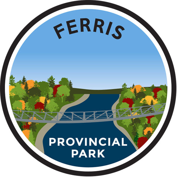 Écusson des parcs autocollant - Ferris
