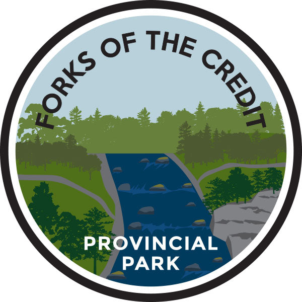 Park Crest Sticker - Forks of the Credit