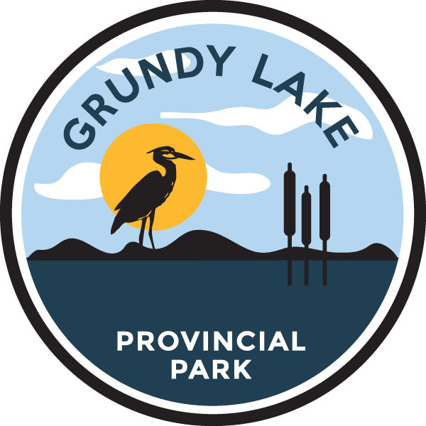 Écusson des parcs autocollant - Grundy Lake
