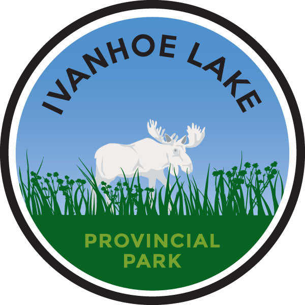 Écusson des parcs autocollant - Ivanhoe Lake