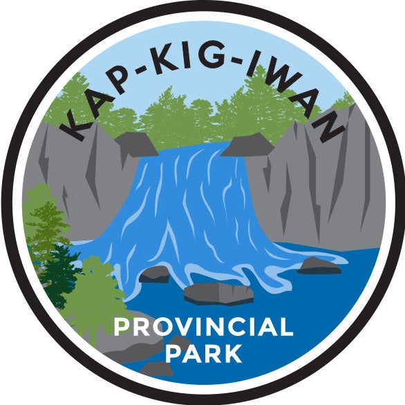 Écusson des parcs autocollant - Kap-Kig-Iwan