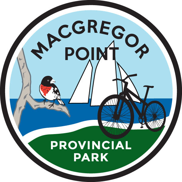 Écusson des parcs autocollant - MacGregor Point