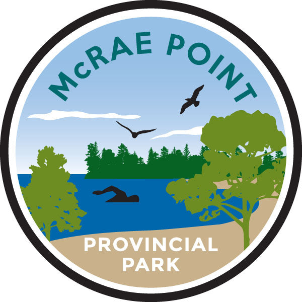 Écusson des parcs autocollant - McRae Point