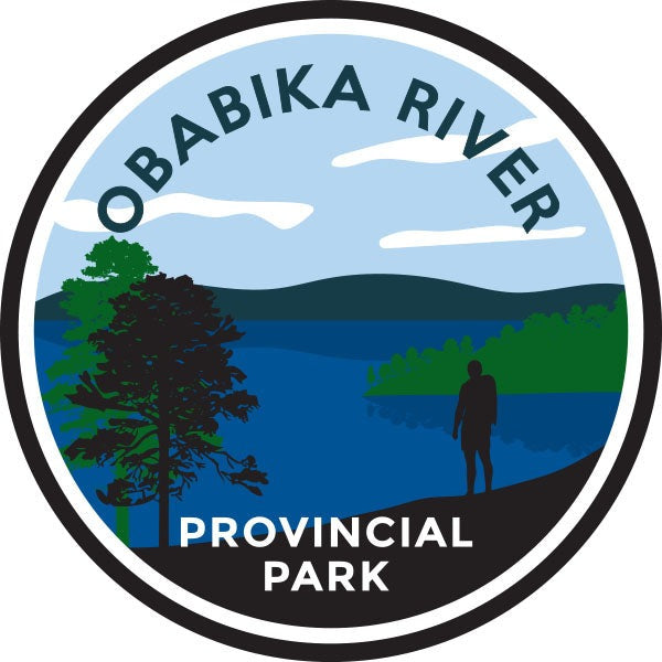 Écusson des parcs autocollant - Obabika River