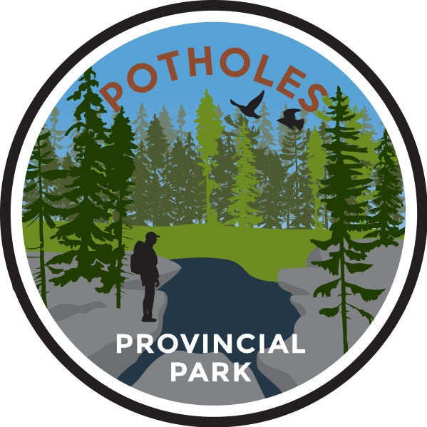 Park Crest Sticker - Potholes