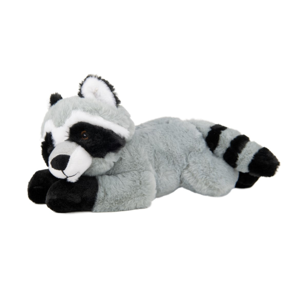 Raccoon Plush stuffed animal, front. 