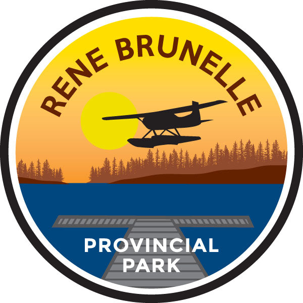 Écusson des parcs autocollant - René-Brunelle