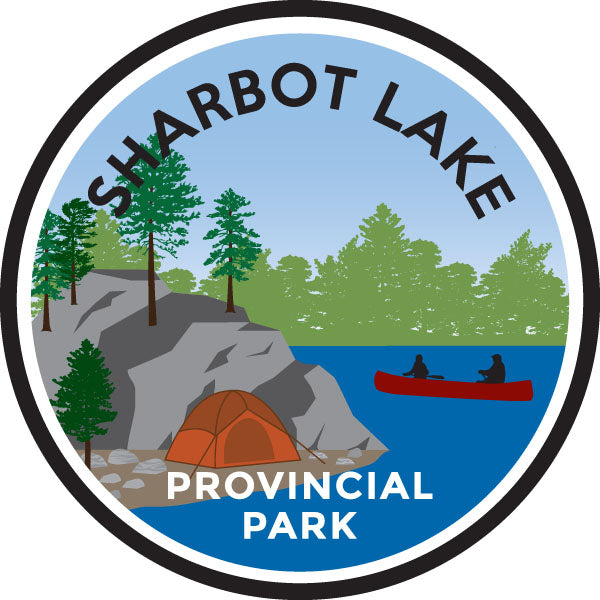 Écusson des parcs autocollant - Sharbot Lake