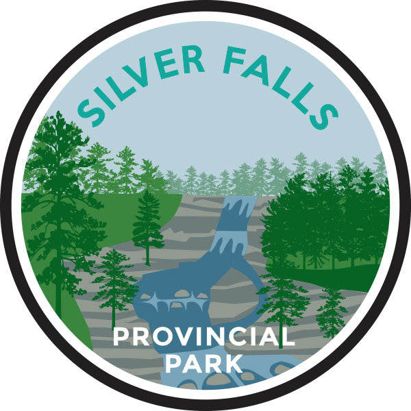 Broche des parcs - Silver Falls