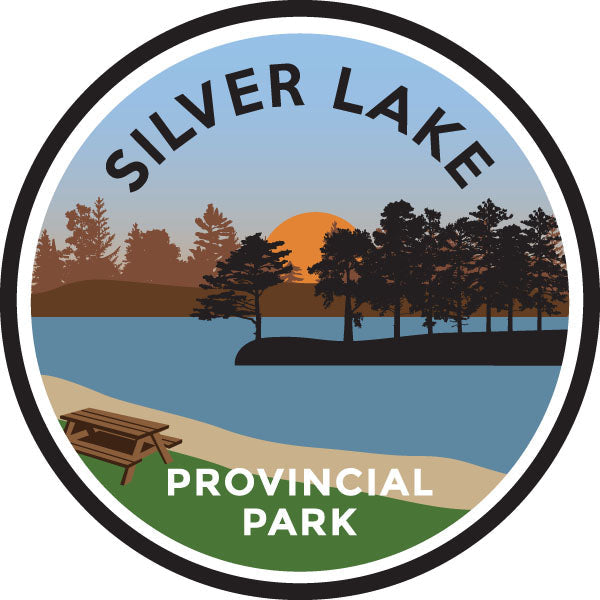 Park Crest Sticker - Silver Lake