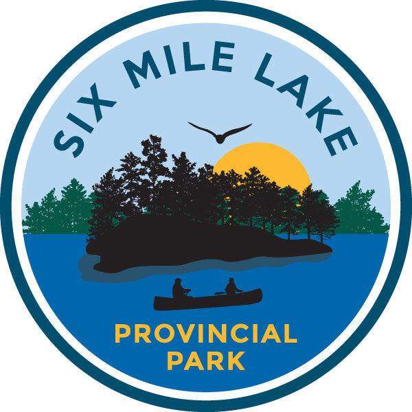 Écusson des parcs autocollant - Six Mile Lake