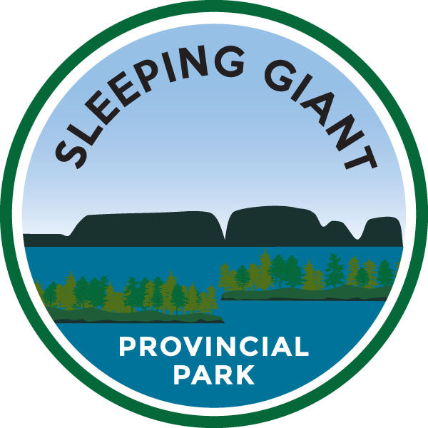 Écusson des parcs autocollant - Sleeping Giant