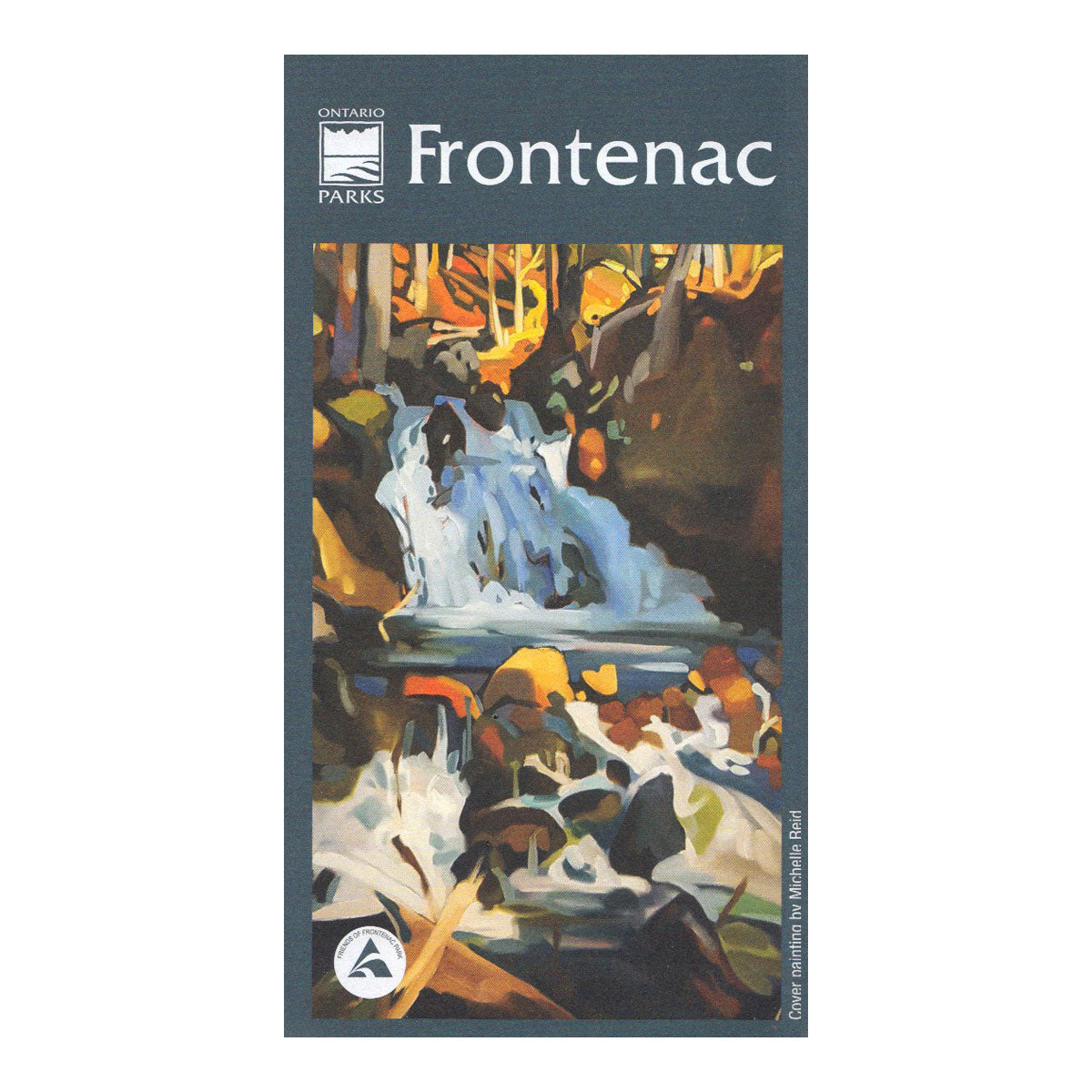 Frontenac Provincial Park paper map. Cover image.